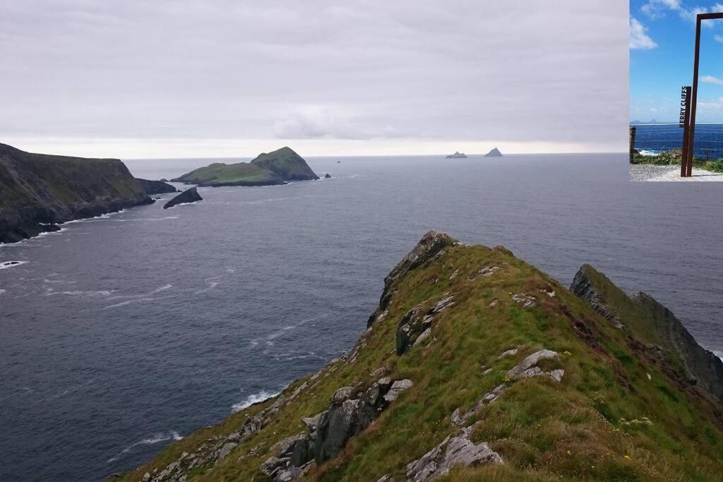 Ferienwohnung Skellig View Bluebell Rose&The Kerry Cliffs Portmagee Exterior foto